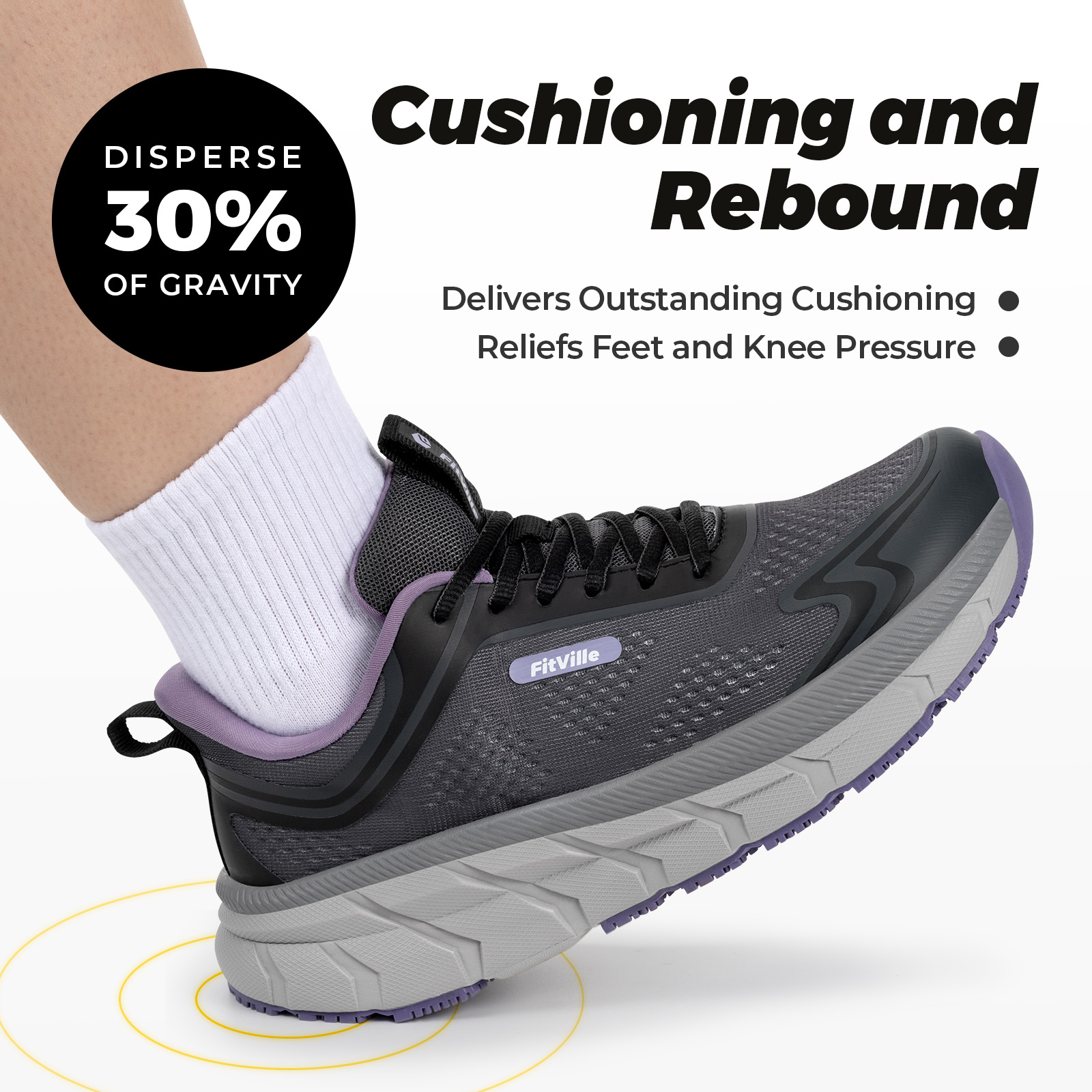 피트빌 여성용 스포츠 신발, 넓은 발가락 공간의 캐주얼 - Breathable Mesh Athletic Shoes 리뷰 및 가격