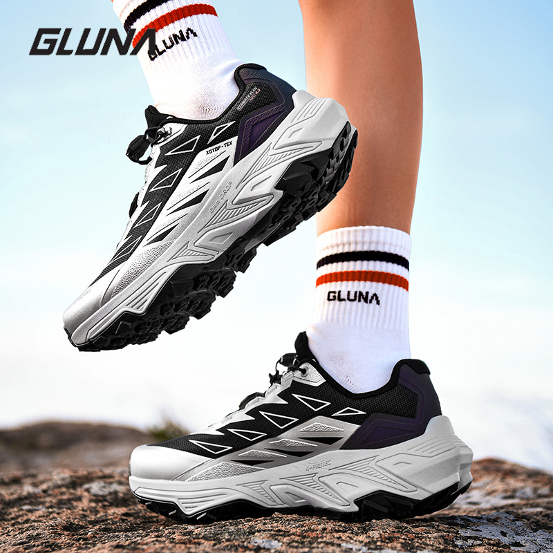 GLUNA 완전 방수 트레일 러닝화 남성 여성 카본 플 - Anti Slip Trail Running Sneakers 리뷰 및 가격