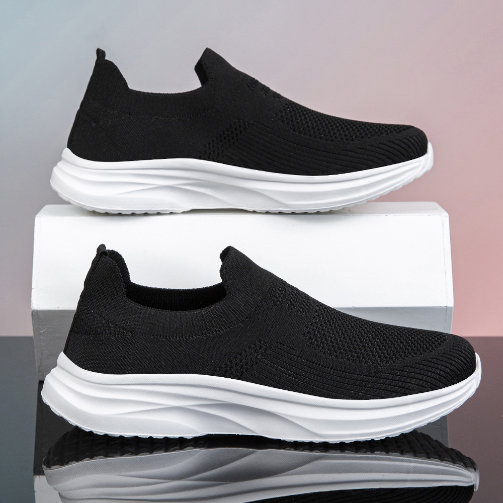남성용 워킹화 경량 통기성 캐주얼 메쉬 러닝화 슬립온  - Shock Absorbing Gym Trainers 리뷰 및 가격