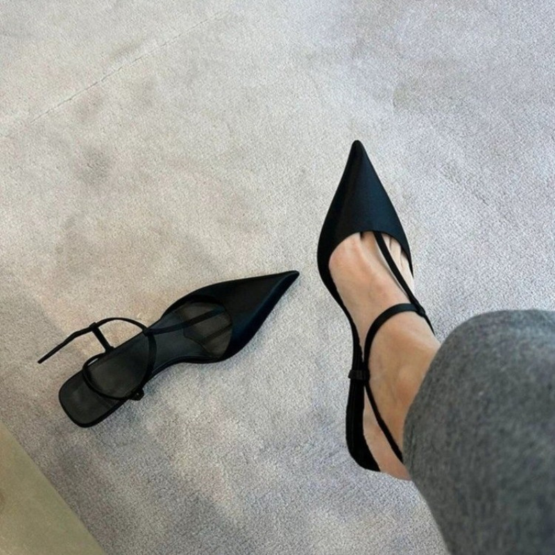 여성용 브랜드 신발, 섹시한 뾰족한 앞코 디자인, 편안 - Sandals 리뷰 및 가격