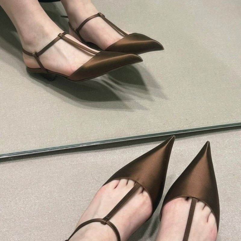 여성용 브랜드 신발, 섹시한 뾰족한 앞코 디자인, 편안 - Sandals 리뷰 및 가격